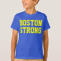 Boston strong blue yellow