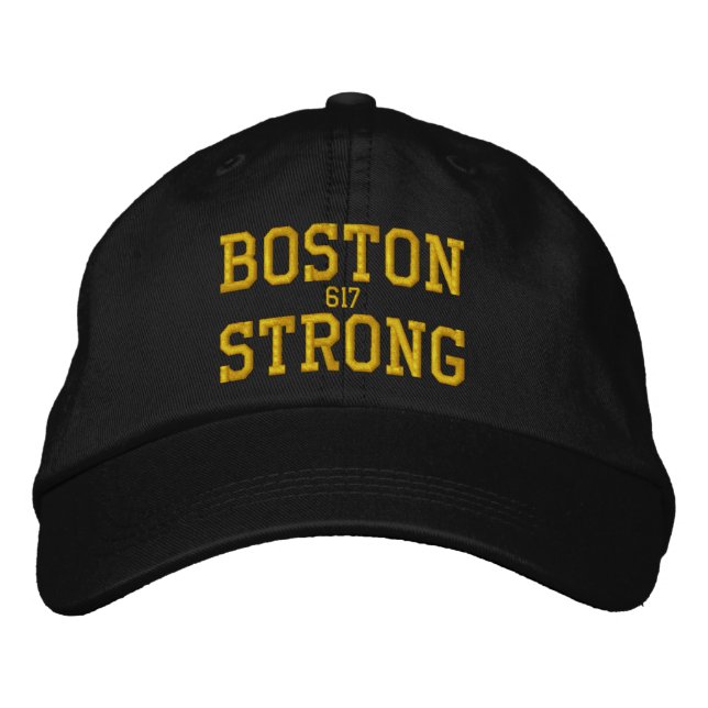 Boston Strong Embroidered Hat (Front)