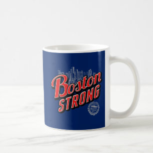 Boston Strong in red and blue decor Coffee Mug