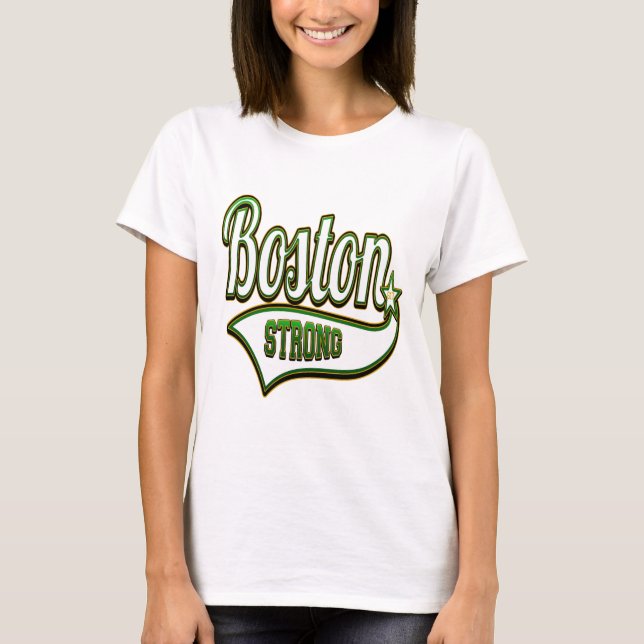 Boston Strong Irish GREEN T-Shirt (Front)