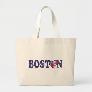 Boston Strong Large Tote Bag