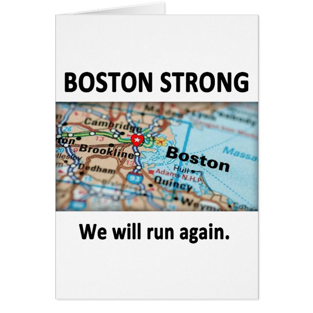 Boston Strong Map (Front)