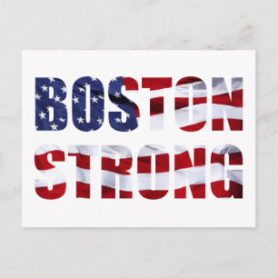 BOSTON STRONG POSTCARD