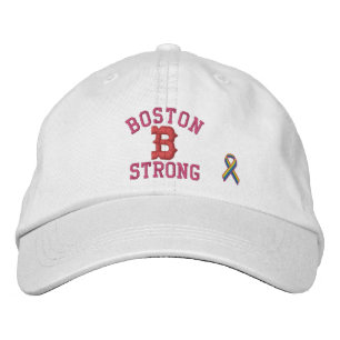Boston Strong Ribbon Edition Embroidered Hat