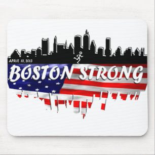 Boston Strong Run Mouse Pad