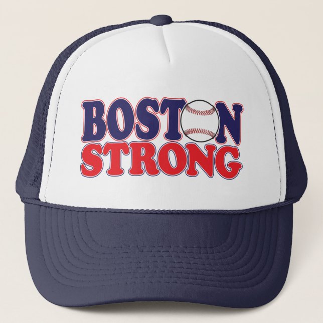 Boston Strong Trucker Hat (Front)