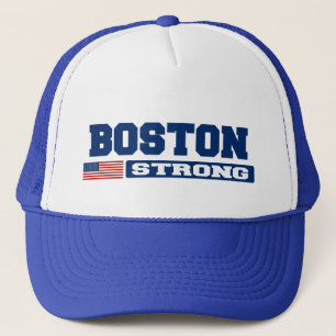 BOSTON STRONG U.S. Flag Hat (blue)