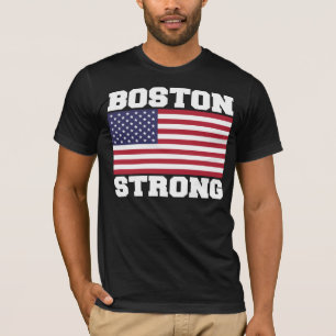 BOSTON STRONG U.S. Flag T-shirt