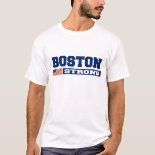 BOSTON STRONG U.S. Flag T-shirt