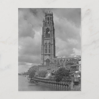 Boston Stump and River Welland, Lincolnshire Postcard
