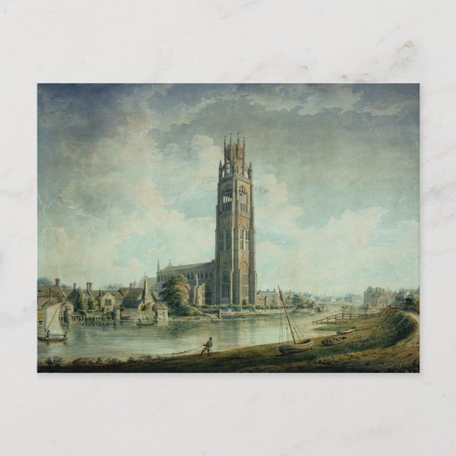 Boston Stump: view from the South-west Postcard (Front)