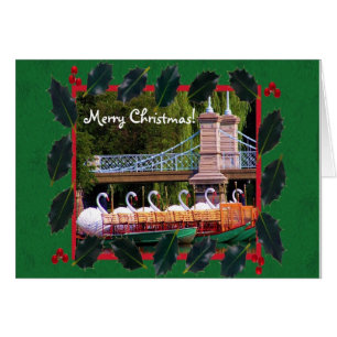 Boston Swan Boats - Happy Holidays