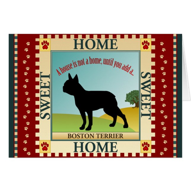 Boston Terrier (Front Horizontal)