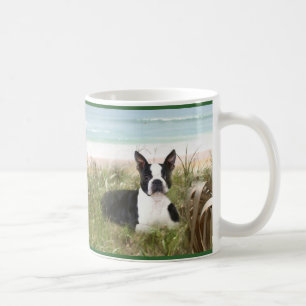 Boston Terrier Adore Mug Beachgrass