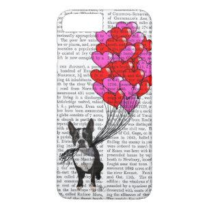 Boston Terrier And Balloons iPhone 8 Plus/7 Plus Case