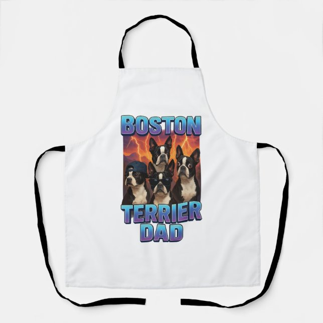 Boston Terrier Apron (Front)