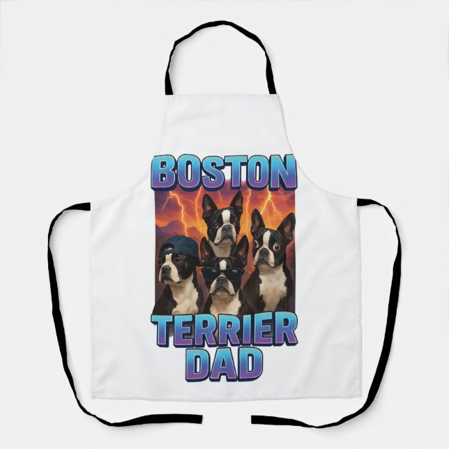 Boston Terrier Apron (Front)