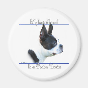 Boston Terrier Best Friend 2 - Magnet