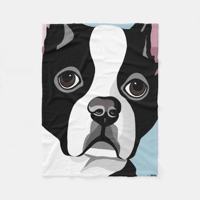 Boston Terrier Blankets (Front)