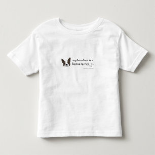 boston terrier (brown)-more breeds toddler T-Shirt