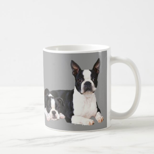 Boston Terrier Buddies Mug (Right)