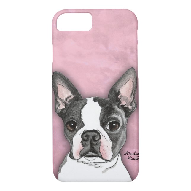 Boston Terrier Case-Mate iPhone Case (Back)