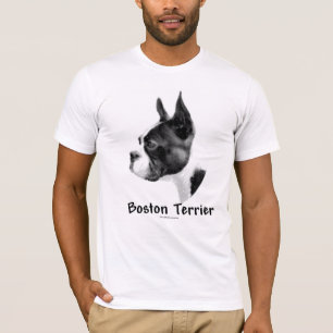 Boston Terrier Charcoal 2 T-Shirt
