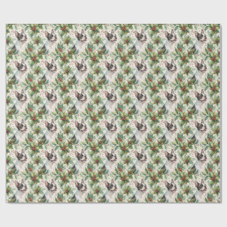 Boston Terrier Christmas Wrapping Paper