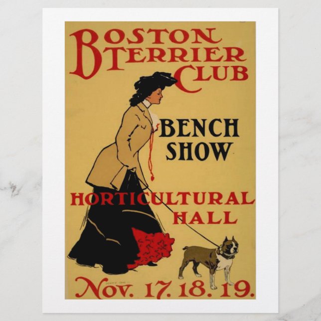 Boston Terrier Club Flyer (Front)