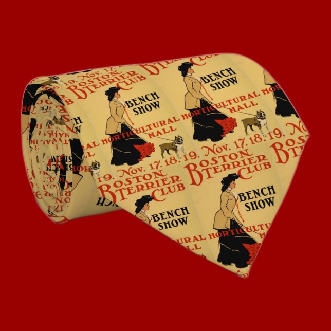 Boston Terrier Club Tie (Creator Uploaded)