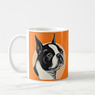 Boston terrier coffee mug
