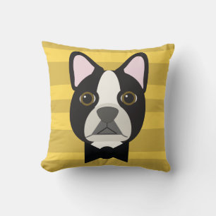 Boston Terrier Cushion