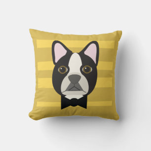 Boston Terrier Cushion