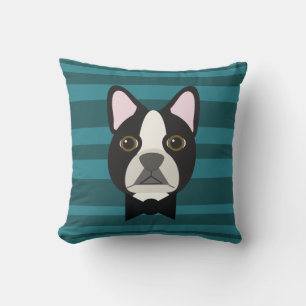 Boston Terrier Cushion