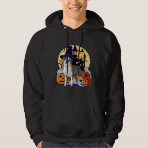 Boston Terrier Cute Dog Halloween Hoodie