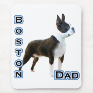 Boston Terrier Dad 4 Mouse Pad