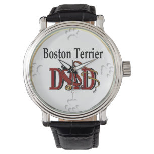 Boston Terrier Dad Gifts Watch