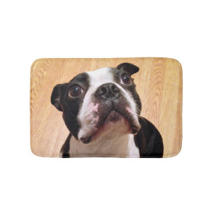 Boston Terrier Dog Bath Mat