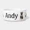 Boston Terrier Dog Bowl