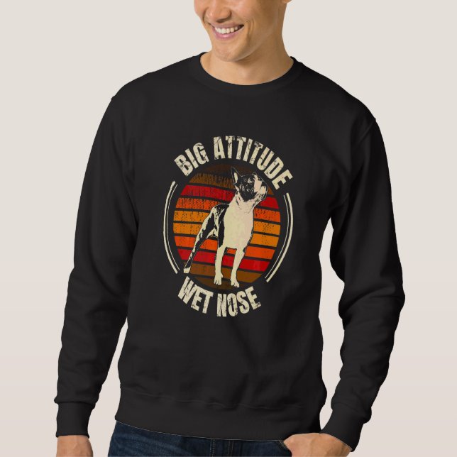 Boston Terrier Dog Breed  78 Sweatshirt (Front)