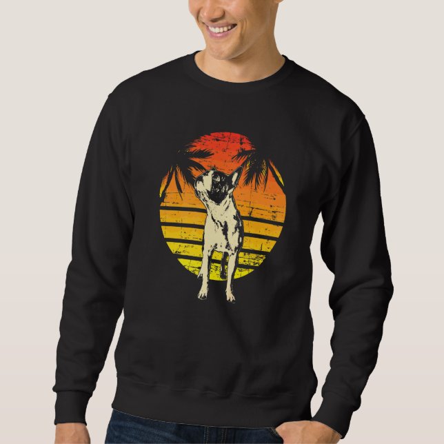 Boston Terrier Dog Breed  79 Sweatshirt (Front)