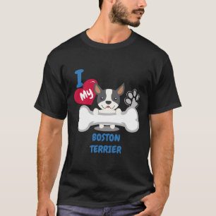 Boston Terrier Dog Lover T-Shirt