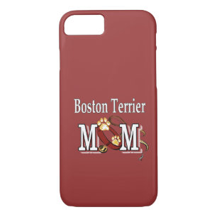 Boston Terrier Dog MOM iPhone 8/7 Case