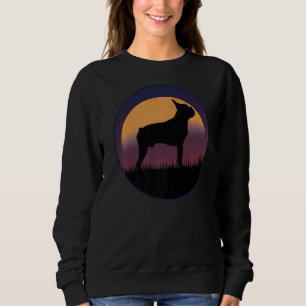 Boston Terrier Dog Retro Sweatshirt