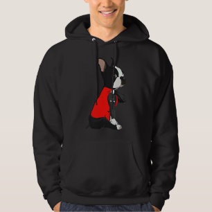 Boston Terrier Dog Tattoo I Love Mum Mother Day Hoodie