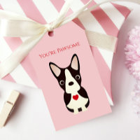 Boston Terrier Dog Valentine, Valentine's Day
