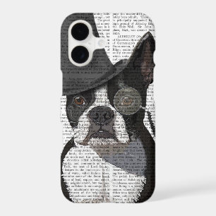 Boston Terrier, Formal Hound and Hat