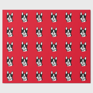 Boston Terrier Gift Wrapping Paper