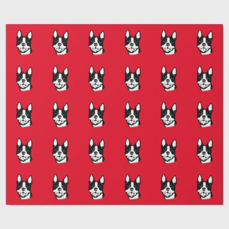 Boston Terrier Gift Wrapping Paper