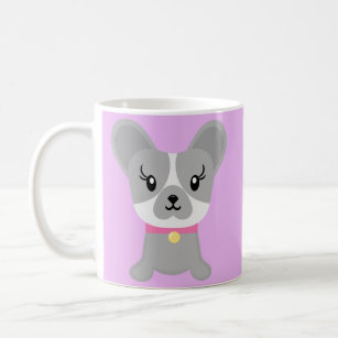 Boston Terrier Girl Dog Momma Coffee Mug